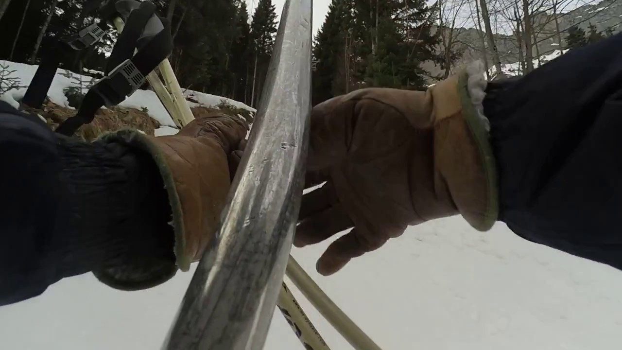 Man gets balls crushed on Poma lift
