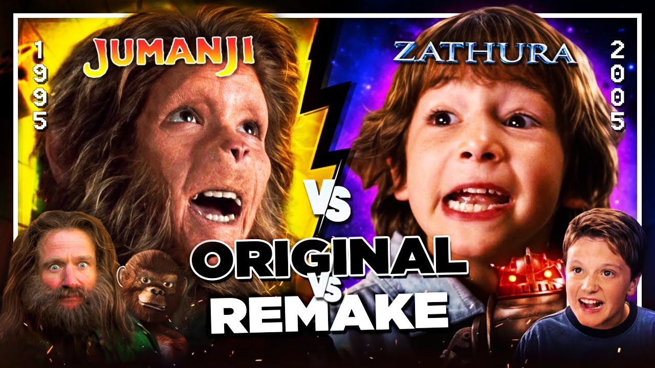 JUMANJI vs. ZATHURA (Original Vs. Remake) ft. @Nostalfan. | #ControlZ