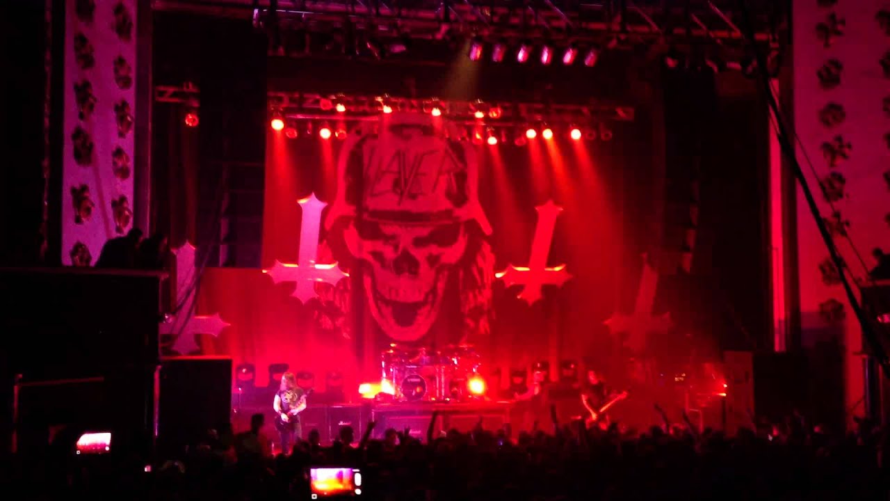 Slayer. World Painted Blood. Worcester Palladium - 11.28.2014