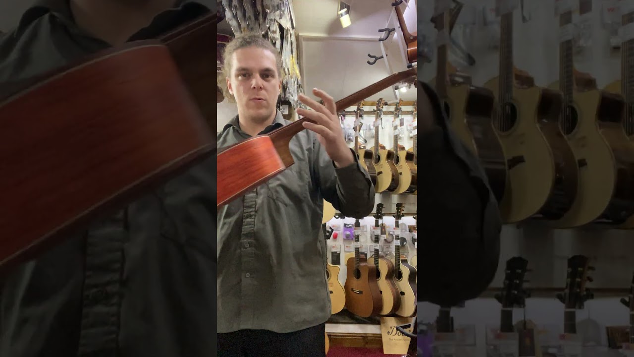 Ryan Shows Off Dowina Master Series Padauk GD #guitar #dowina #masterbuilt #padauk