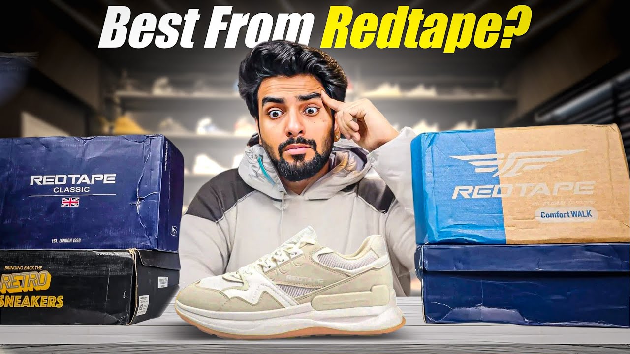 The 5 new Best arrivals of Redtape sneakers! 🔥