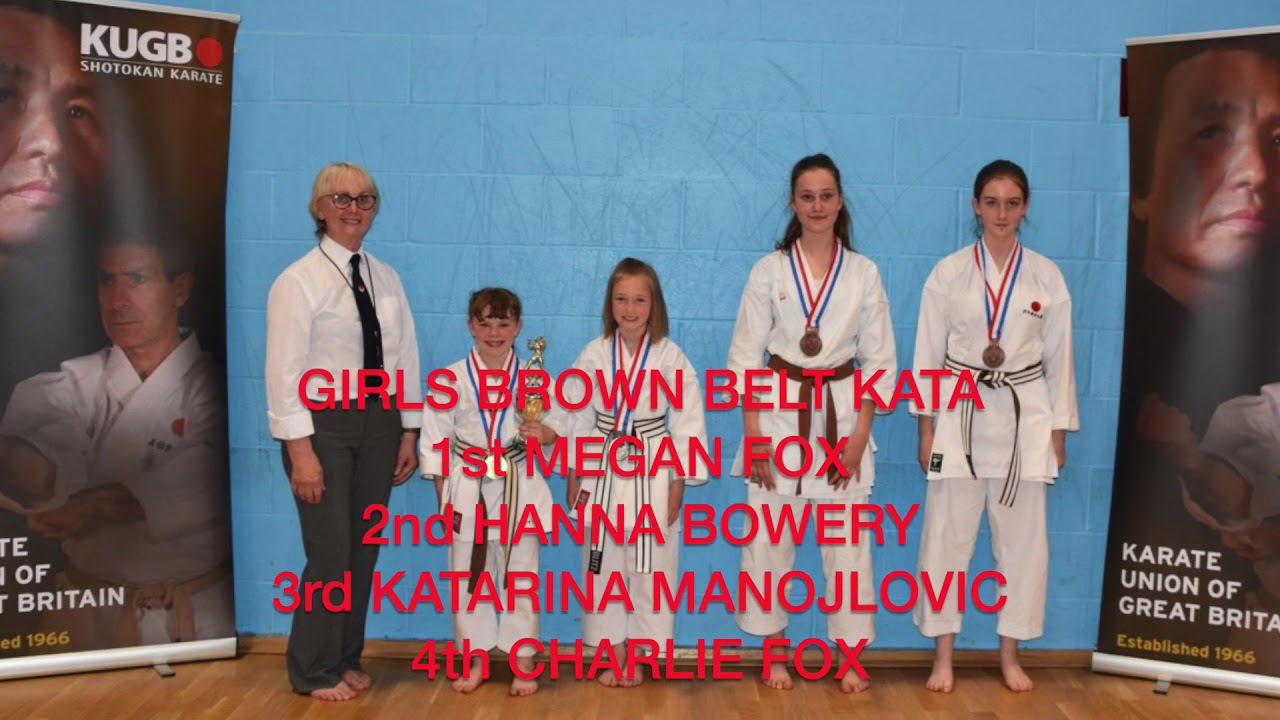 2019 KUGB YOUTH CHAMPIONSHIPS CHILDRENS BROWN BELT KATA FINALS