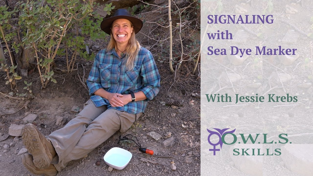 Signaling with Sea Dye Marker