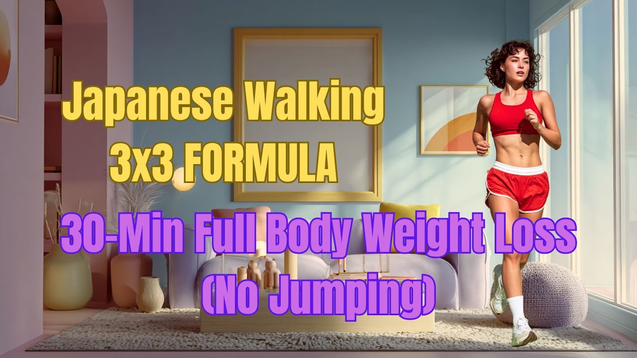 Japanese Walking Technique (Steps Only) | 30 Minutes for Beginners | Low-Impact Workout