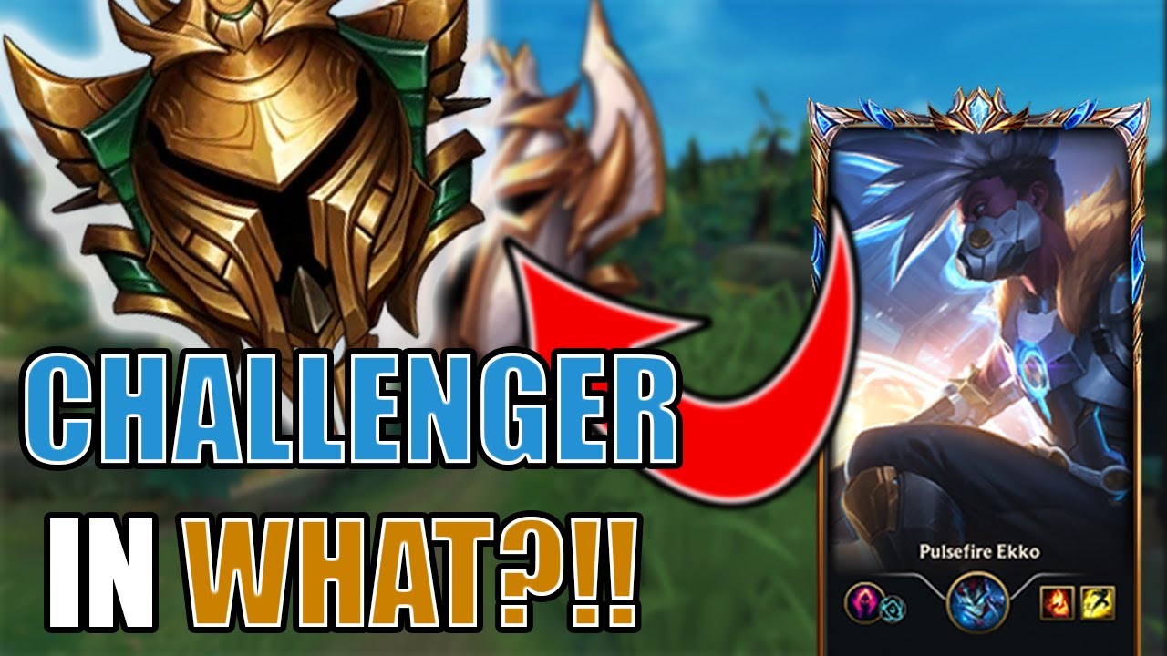 Rank 1 Ekko Plays in what Rank?!