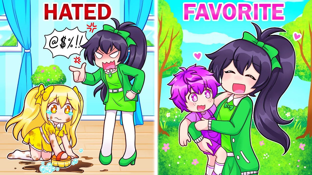 Roblox HATED CHILD vs FAVORITE CHILD in Brookhaven RP...