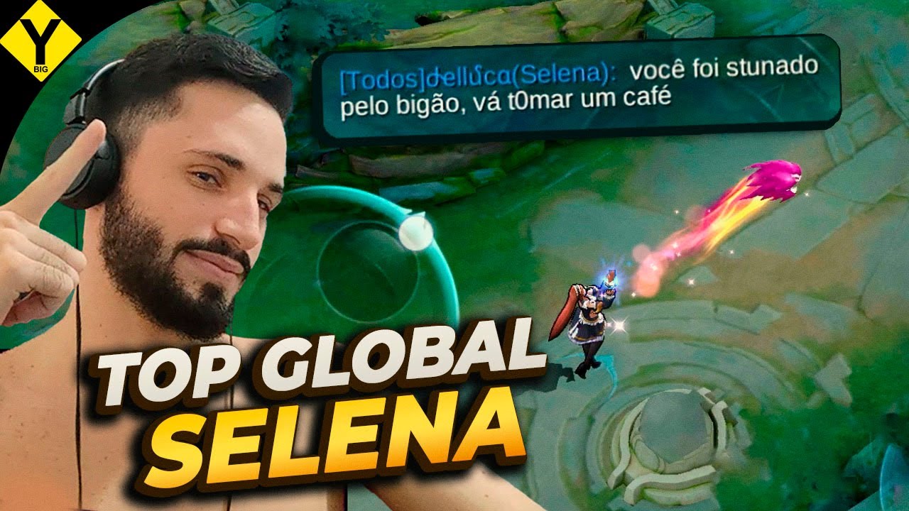 EX TOP 1 GLOBAL DE SELENA ESTÁ DE VOLTA! Selena Gameplay | Mobile Legends