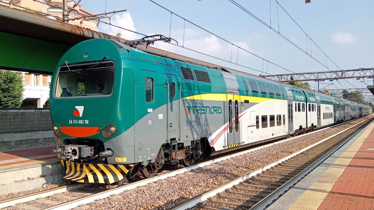Manovre particolari e transiti nella stazione di Novate Milanese