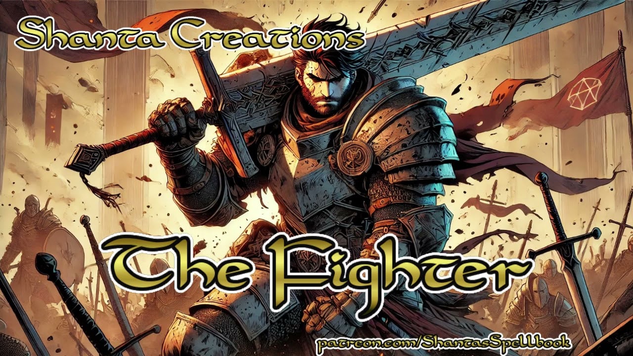 The Fighter (Song, DnD Medieval Fantasy Tavern Bard Music)
