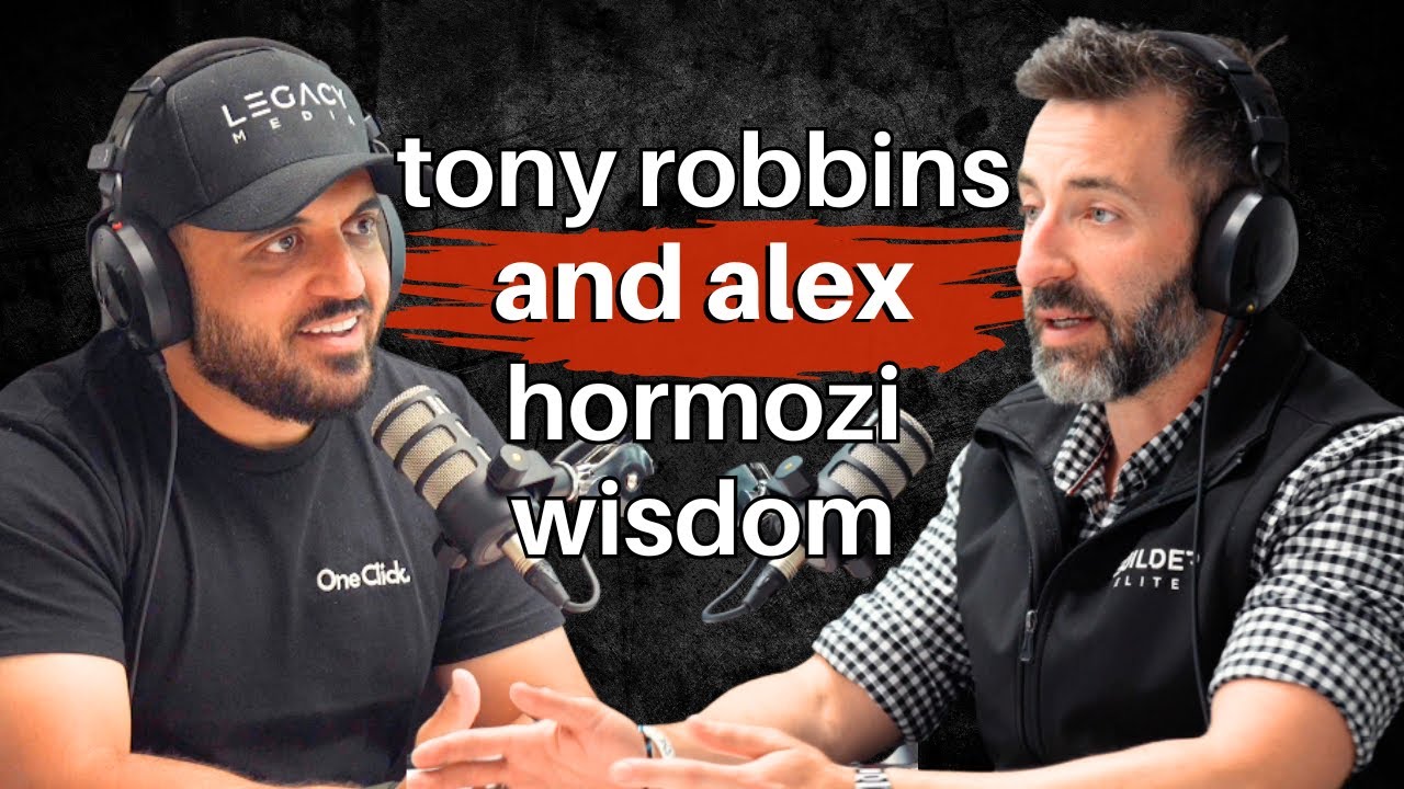 Tony Robbins and Alex Hormozi Wisdom: The Truth About Happiness & Success