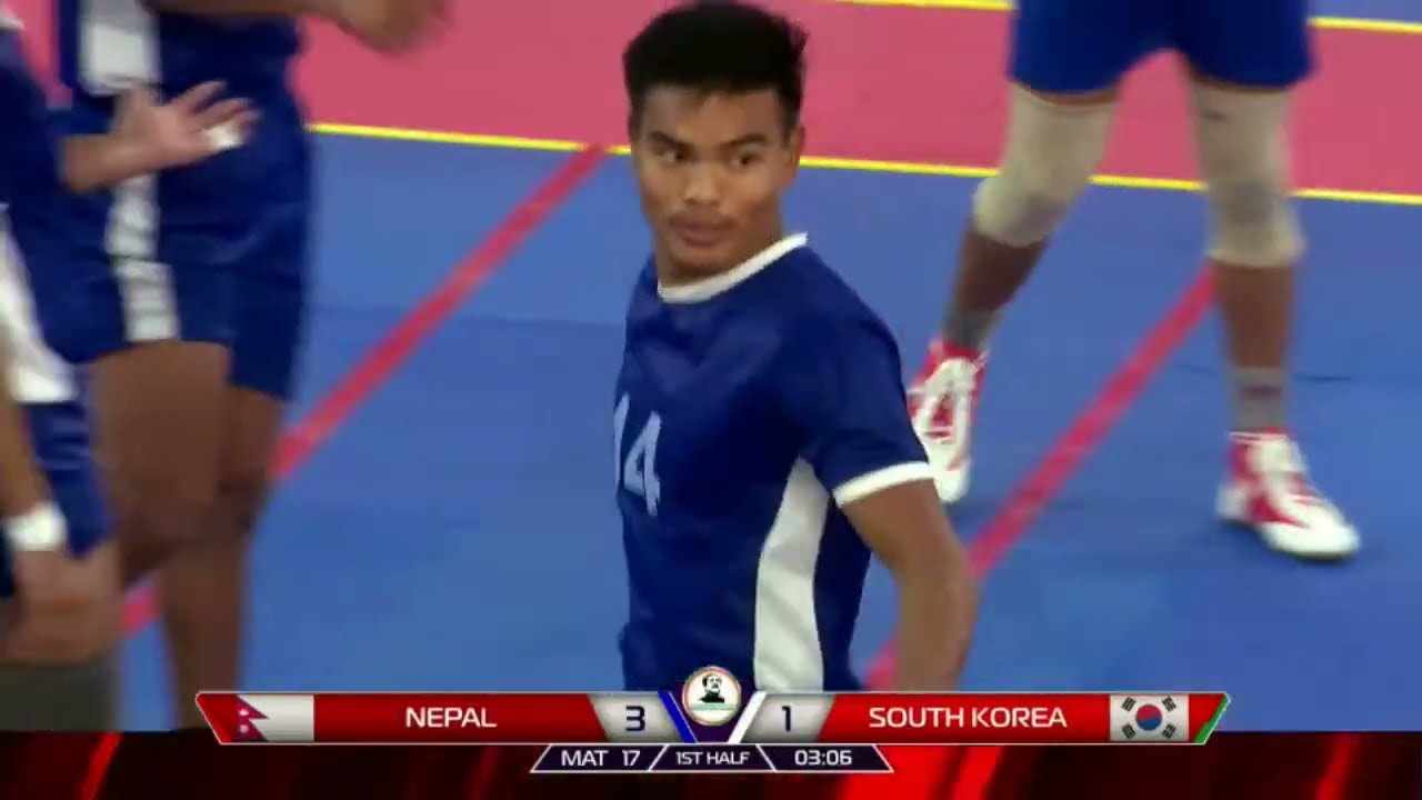 NEPAL vs SOUTH KOREA | Bangabandhu Cup 2024 International Kabaddi Tournament