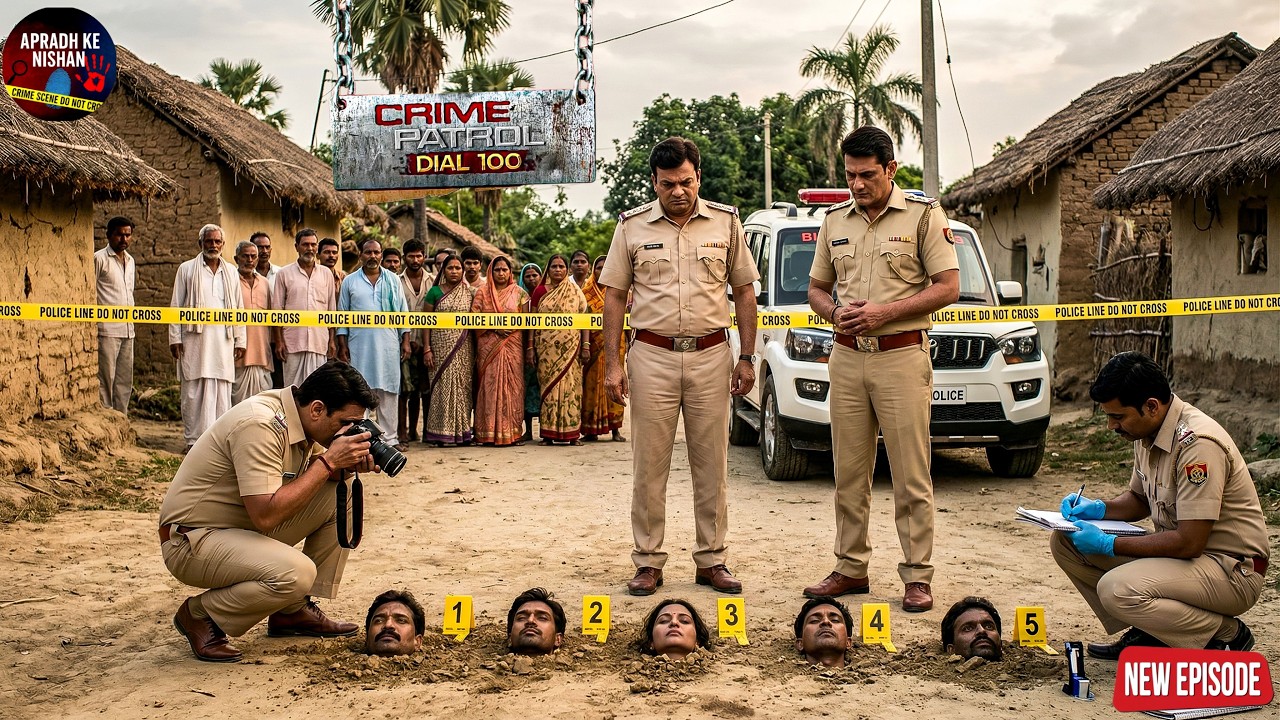 गांव की मिट्टी में दबे मिले 5 सिर पुलिस वालो ने की छान बीन || Crime Patrol