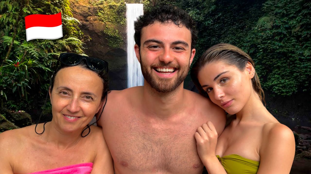 Levei a minha MÃE a BALI
