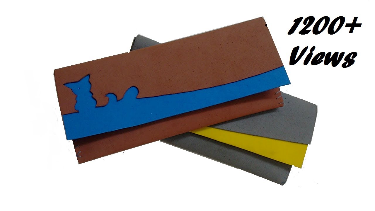DIY Cute foam sheet wallet
