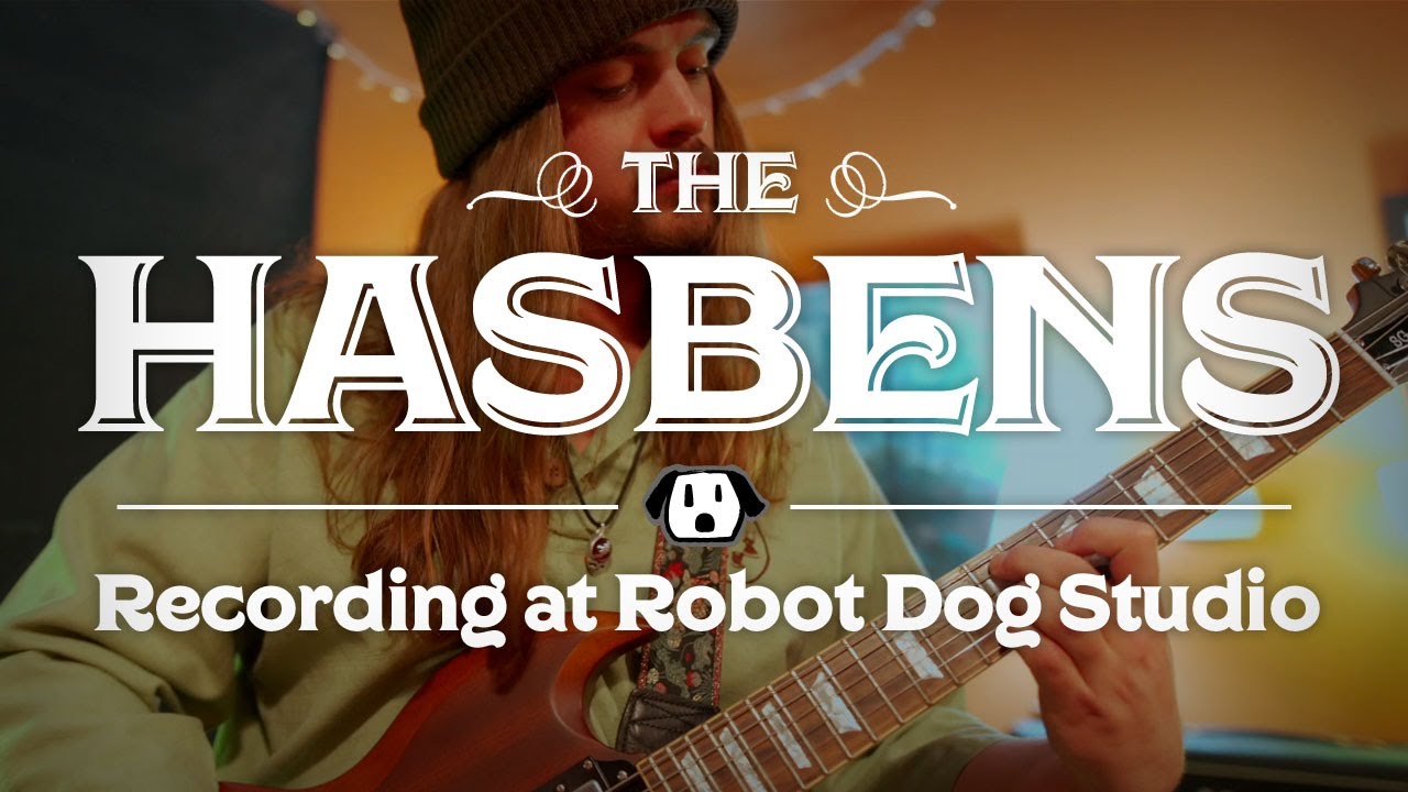 The Hasbens Recording Live at Robot Dog - Upstate NY Jam Band Recording Studio
