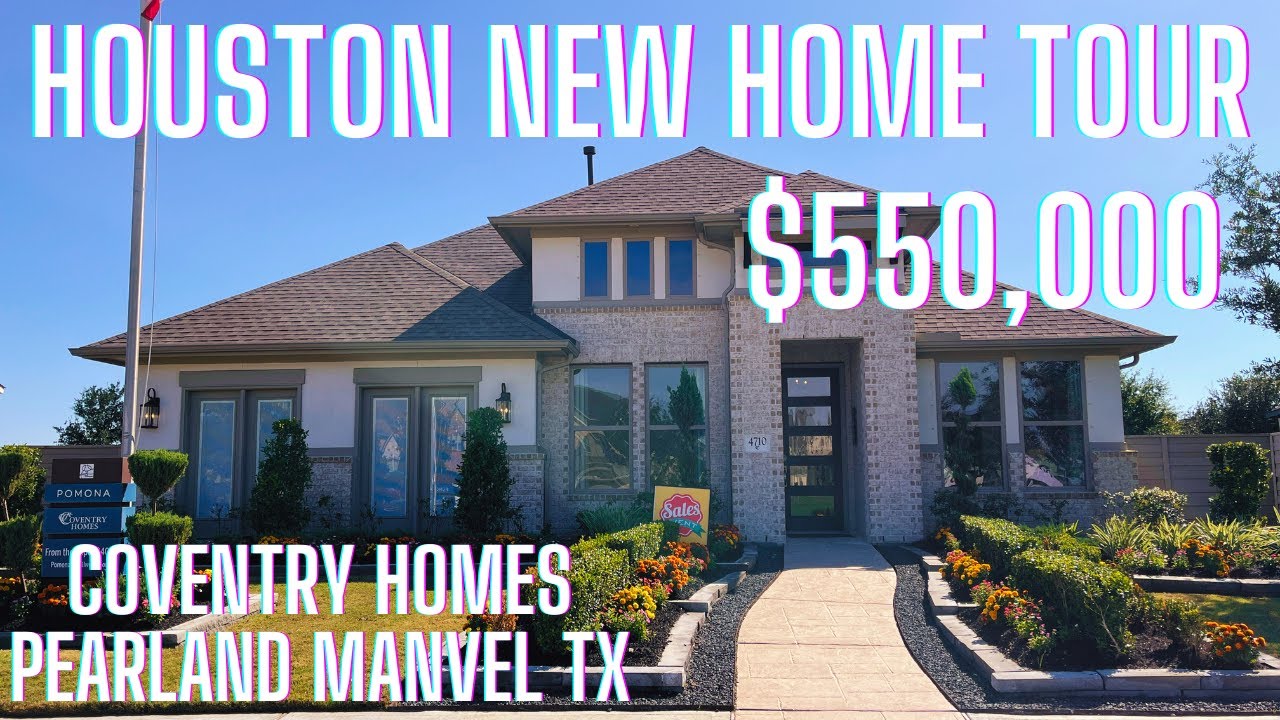 COVENTRY HOMES ANSON MODEL | New Construction Homes Houston TX | POMONA PEARLAND HOMES FOR SALE |