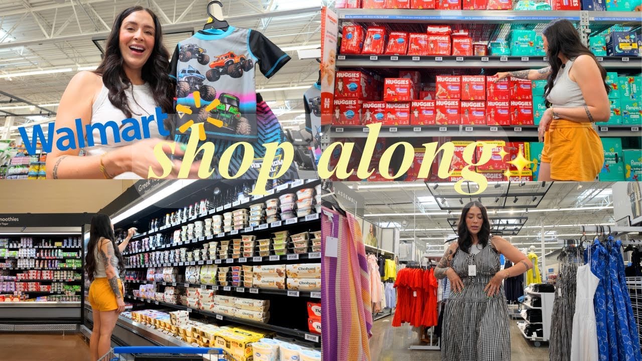 walmart SHOP ALONG with me | a guy tried to FLIRT with me 😂