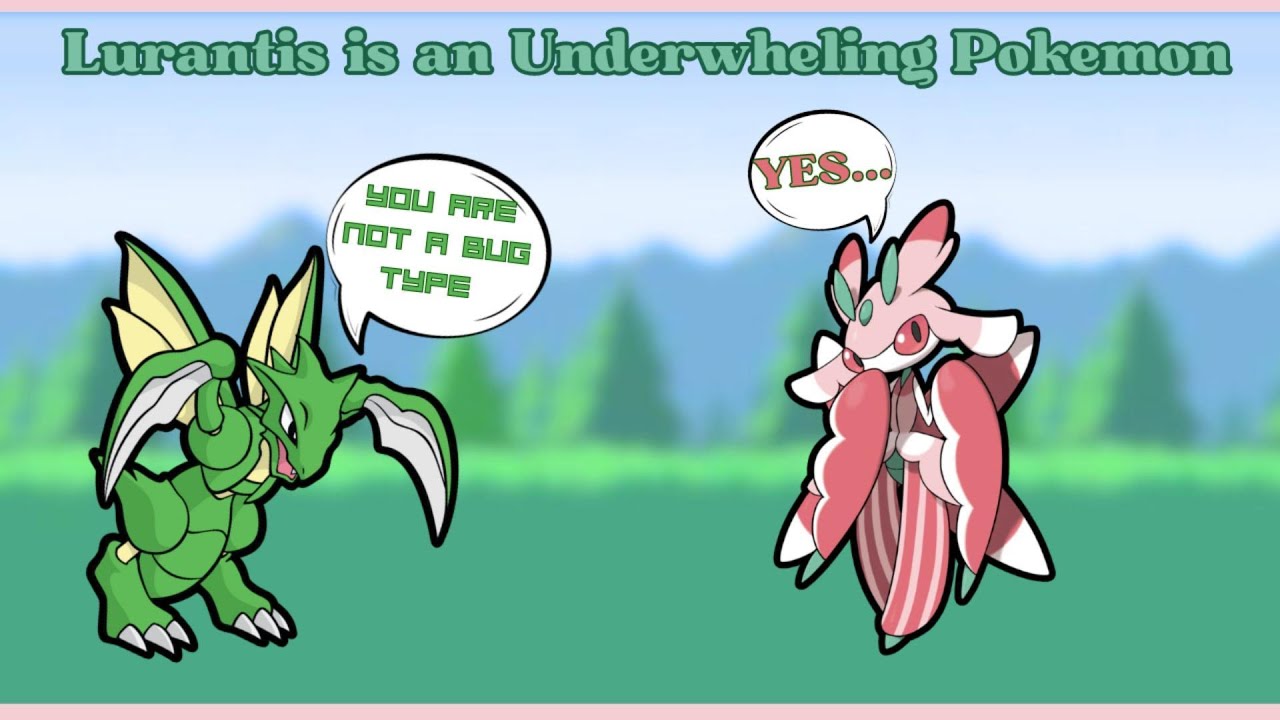 Lurantis is an Underwhelming Pokemon. So I Buffed It