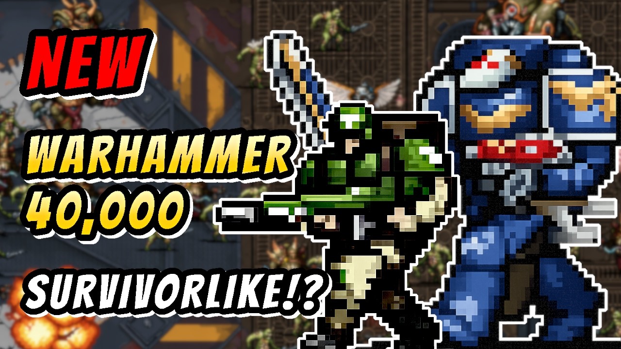 Warhammer 40K Meets Vampire Survivors in this Frenetic NEW Roguelite! | Warhammer Survivors