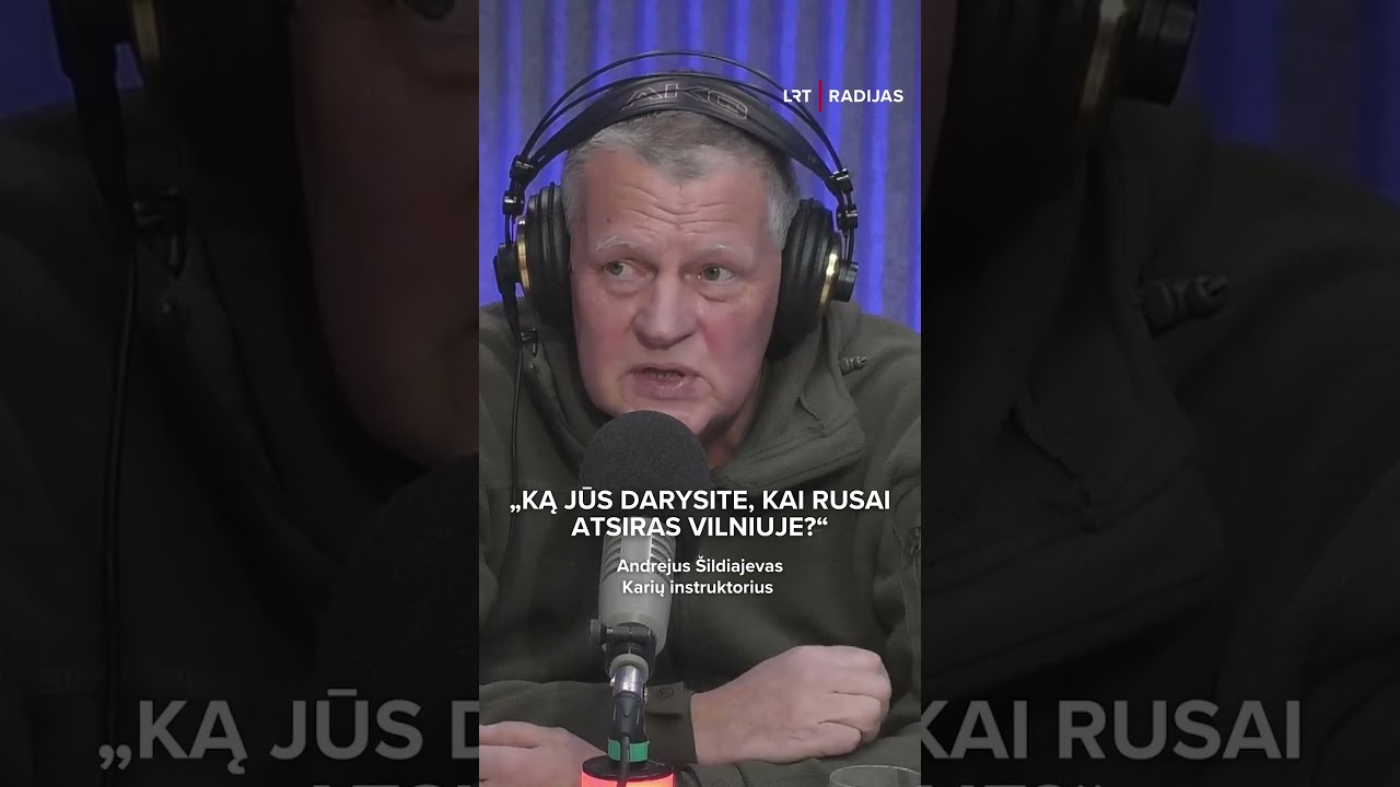 &bdquo;Mes jau atidavėme Ukrainą, rusai nesustos&ldquo;, &ndash; Ukrainos karių instruktorius Andrejus &Scaron;ildiajevas.