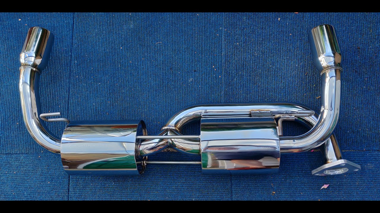 How to fit a TT Mk7 and Mk9 exhaust to an MGF or TF.