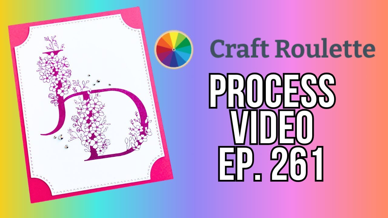 Craft Roulette #261 | Card Making Process Video