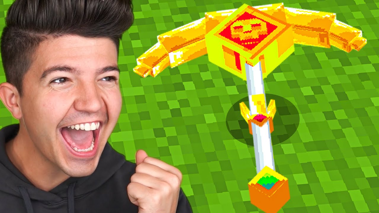 How to Craft a $1,000,000 GOD Pickaxe! *overpowered*