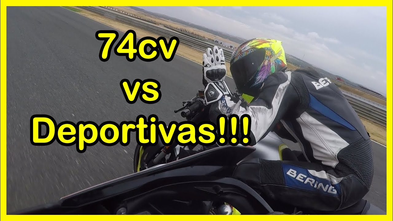 KTM 690 SMC-R vs R1 luchando contra las deportivas / Circuito de Los Arcos / KTM 690 ON TRACK