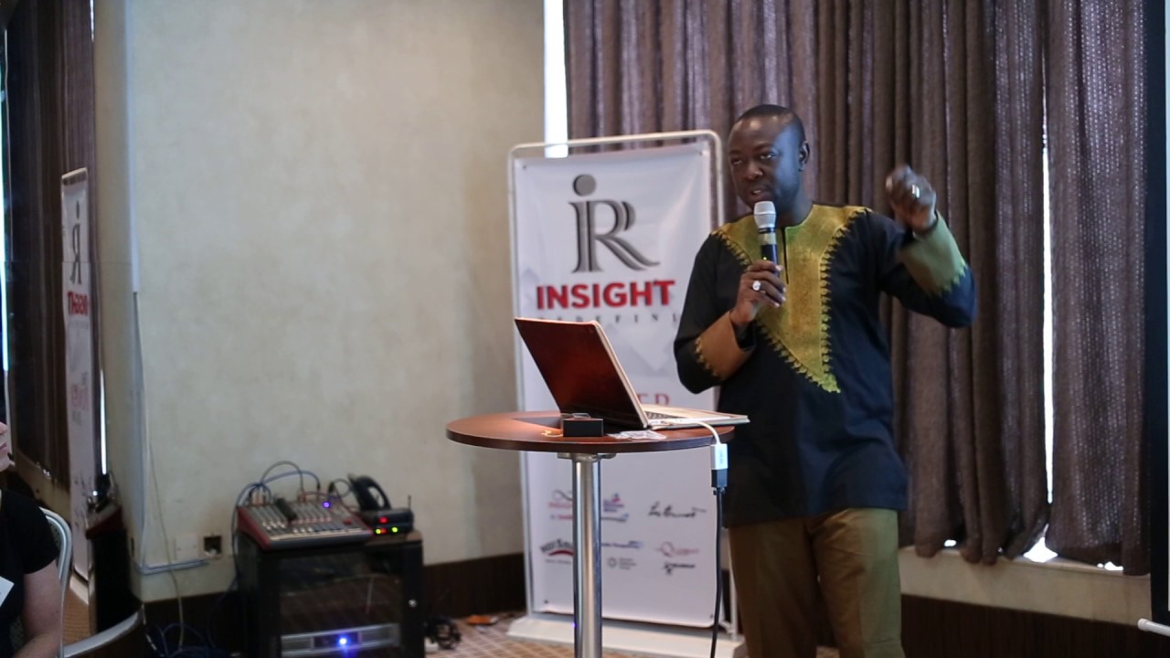 Feyi Olubodun at the Popimedia Ad-tech Academy in Lagos