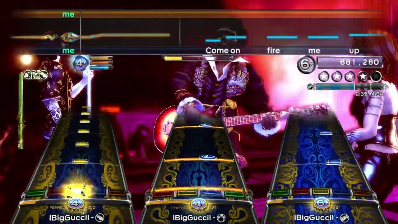 Rock Band 3 Chart Preview Pour Some Sugar On Me - Def Leppard
