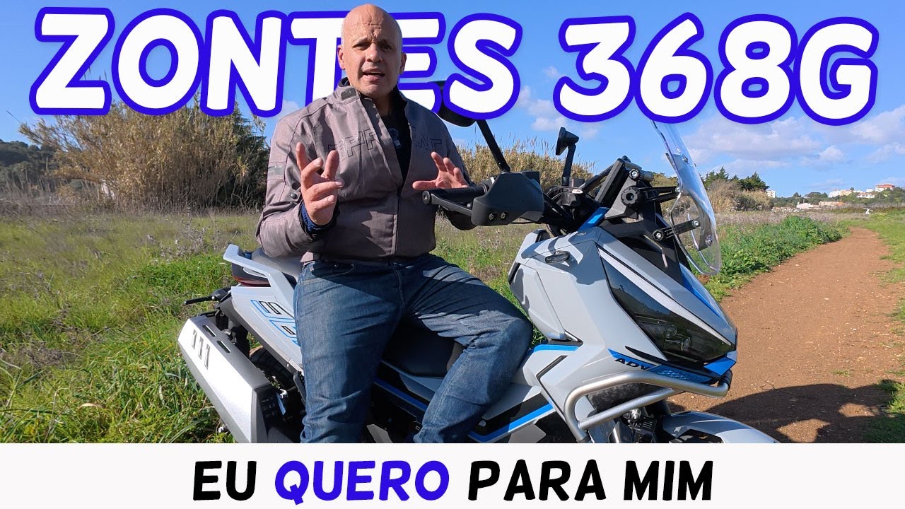 Zontes 368G EM DETALHES! ★  Review & TestRide ★ 🔥🔴💯✅
