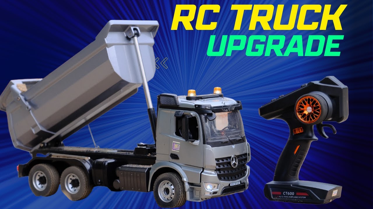 Fully functional RC truck upgrade