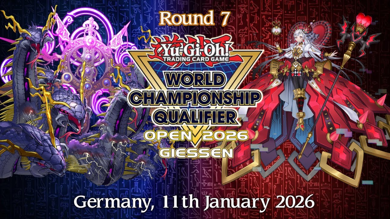 WCQ OPEN GIESSEN │ Fiendsmith Mitsurugi VS Maliss │ Round 7 Yu-Gi-Oh! January 2026