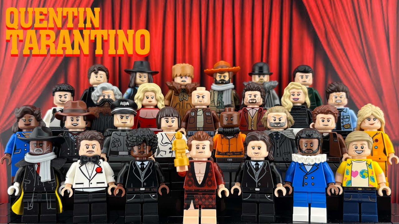 LEGO Фильмы Квентина Тарантино | Как собрать всех главных героев