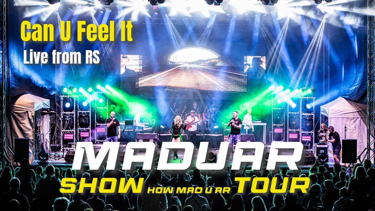 MADUAR - Can U Feel It ft. Ivanna (live) - Rimavská Sobota | 4.7.2024