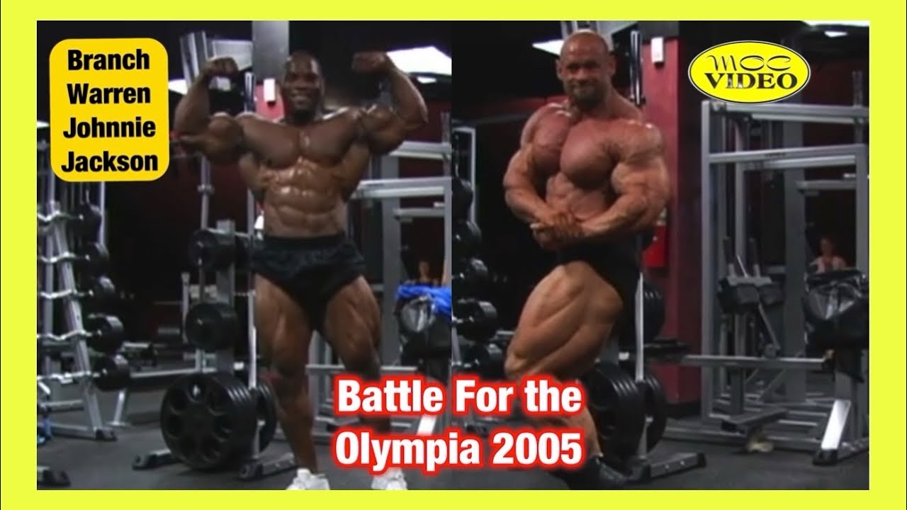 Branch Warren & Johnnie Jackson - CHEST WORKOUT - Battle For The Olympia 2005