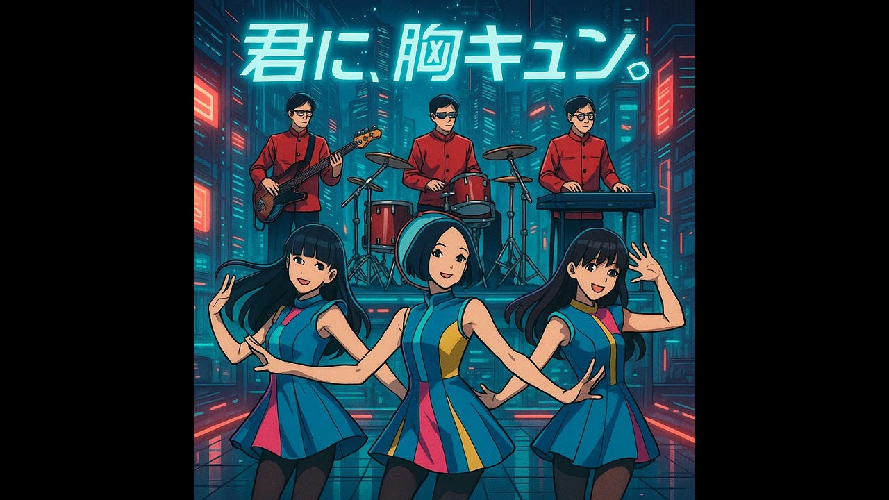 もしもPerfumeが YMO『君に、胸キュン。』を演奏したら（inspired by 初期Perfumeサウンド）