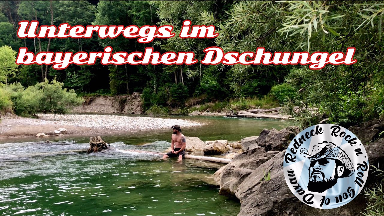 Flusswandern im bayerischen Dschungel, 5 Tage, zwei Personen leichtes Gepäck wie früher als Kinder