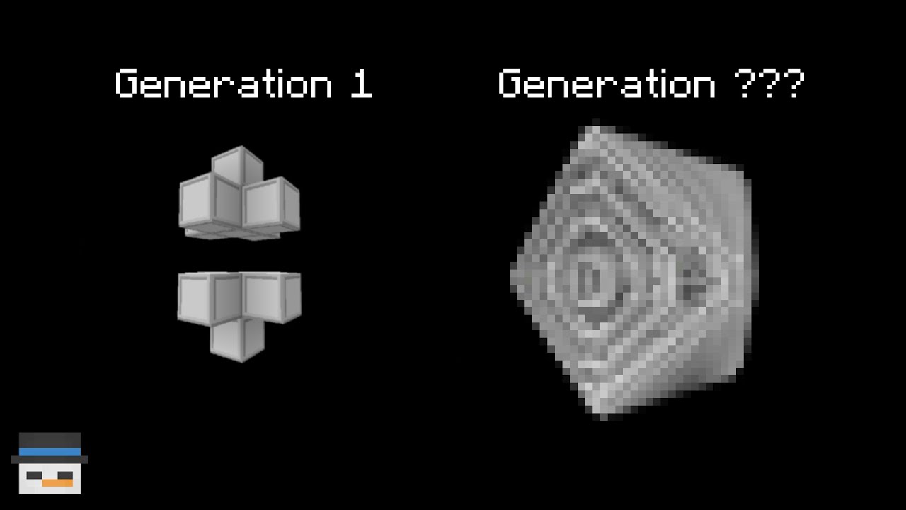 Simulating Life in Minecraft | Conways Game of Life in 3D