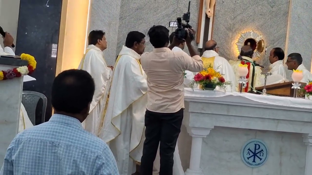 Mandasam prathistapana in RCM CHURCH 