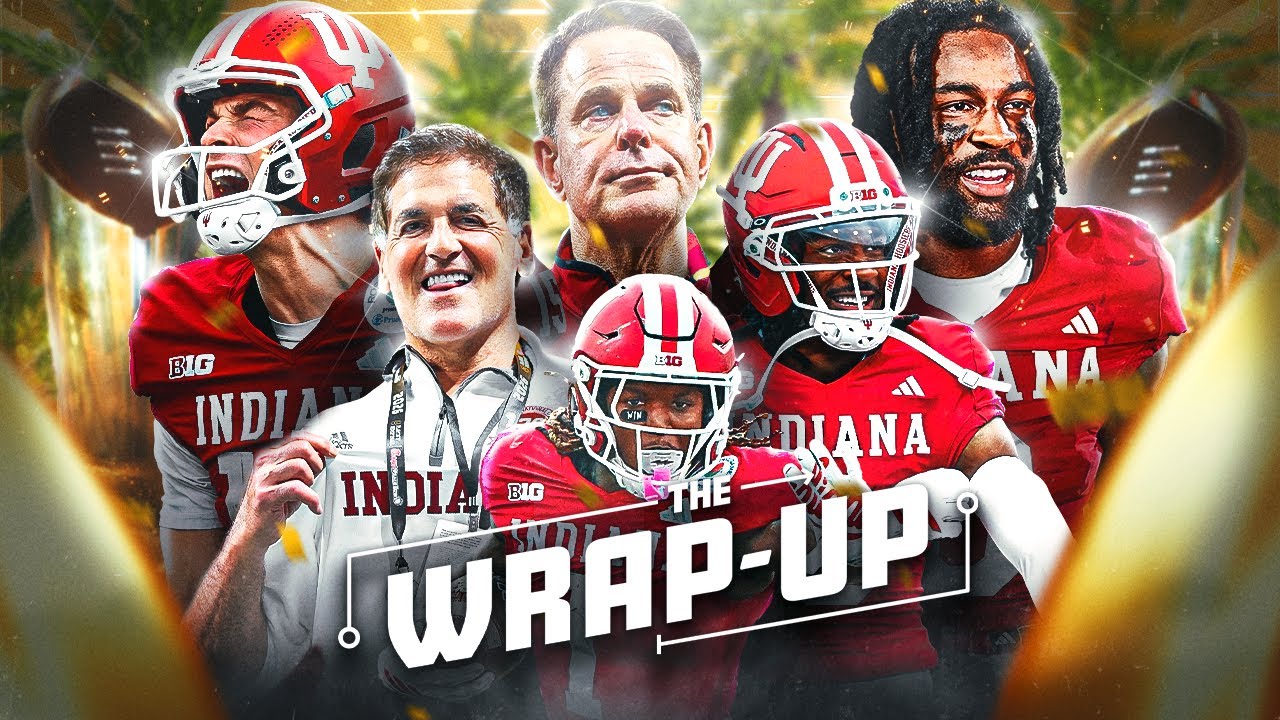 🚨CFP REACTIONS: Indiana Hoosiers WIN the National Championship 🏆 | The Wrap-Up