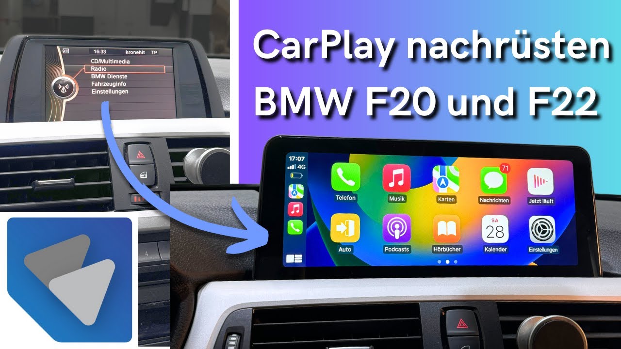 HOW TO: CarPlay bei BMW F20 und F22 nachrüsten I BKM Electric