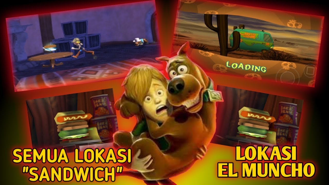 Scooby Doo and the Spooky Swamp - All Sandwich ( El Muncho Location )