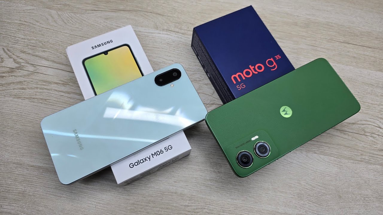 Galaxy M06 5G vs Moto G35 5G - Which Should You Buy ?