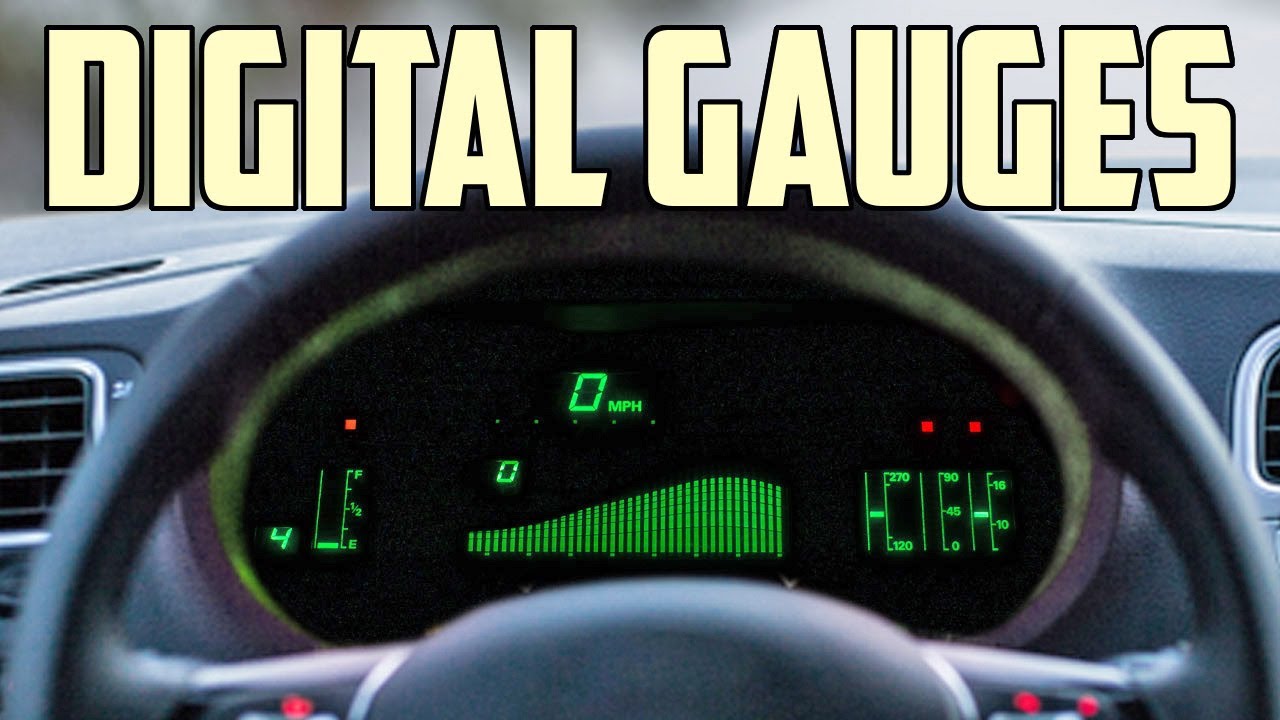 Digital Gauges - How They Were Invented And Where They Are Now!