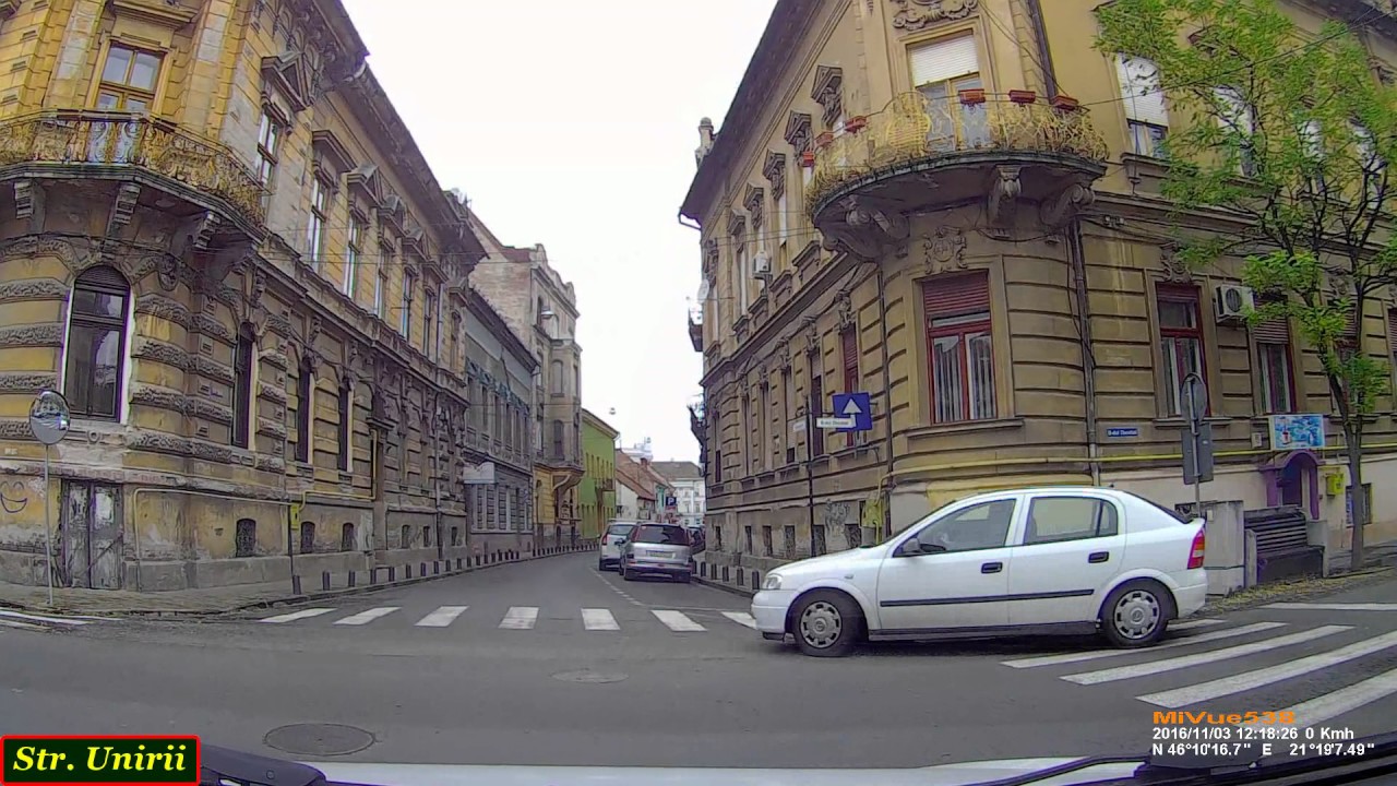 [RO] Arad: Str. Ogorului - Calea Aurel Vlaicu (Nov. 3, 2016)