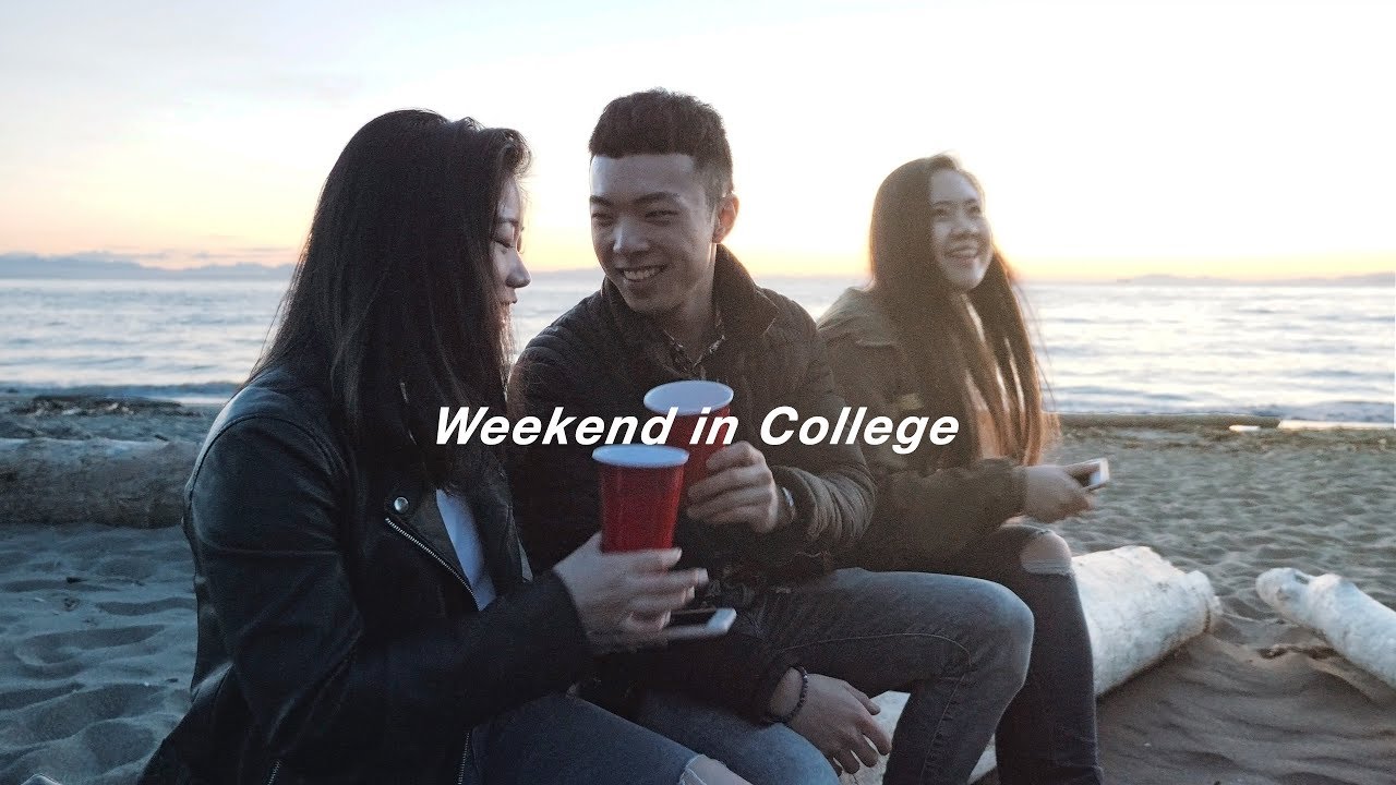 A typical Friday in college
