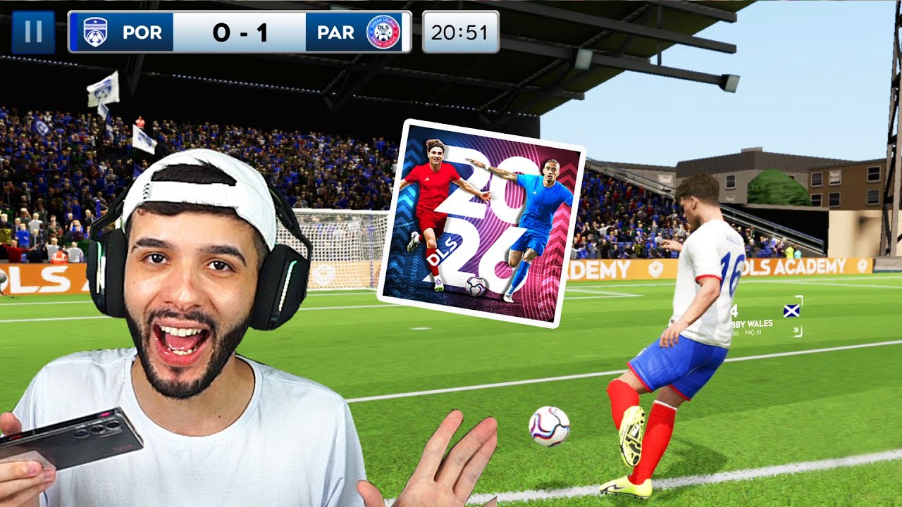 RAFÃO JOGANDO DREAM LEAGUE SOCCER 2026!