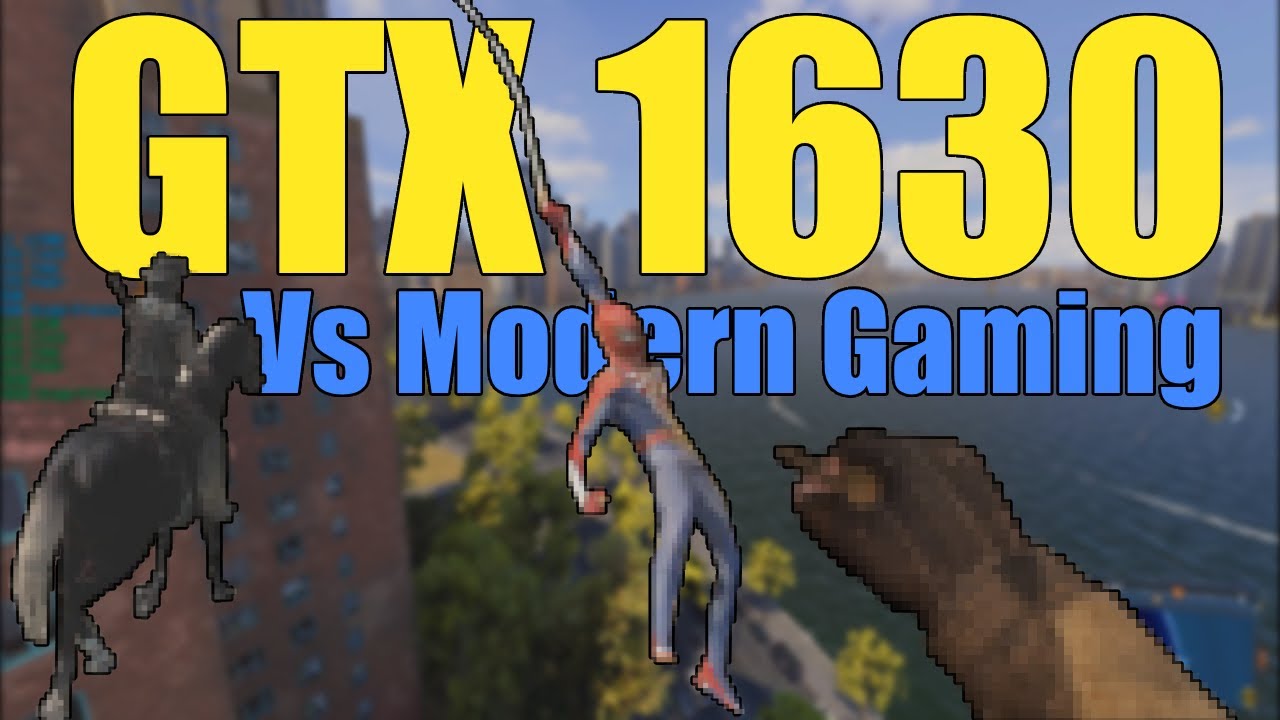 I Tried Gaming On The GTX 1630 in 2025