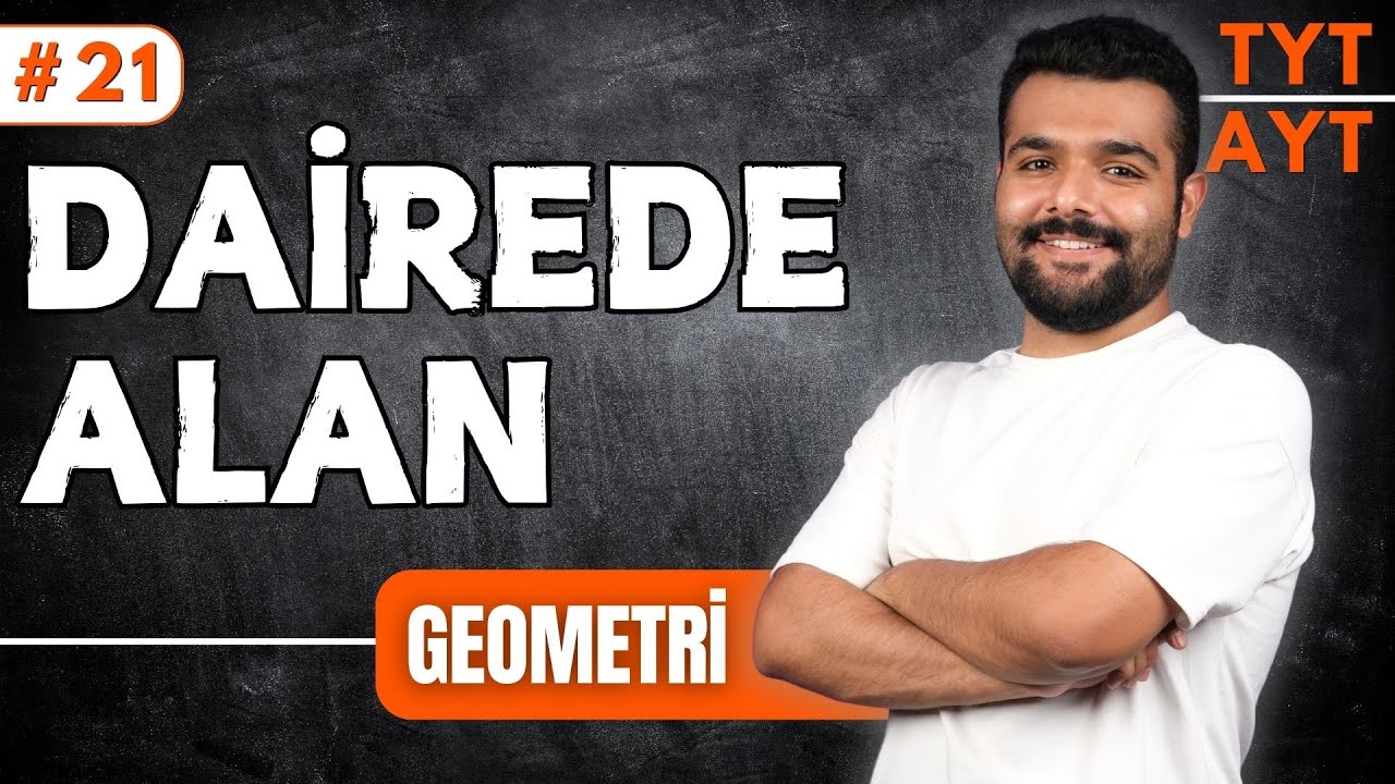 Dairede ALAN | 39 Günde TYT-AYT Geometri Kampı 21.Gün 🔥 Merkeze Teğet - 2025